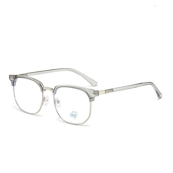 Blue-light filtering glasses included in the set