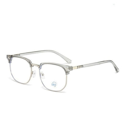 Blue-light filtering glasses included in the set